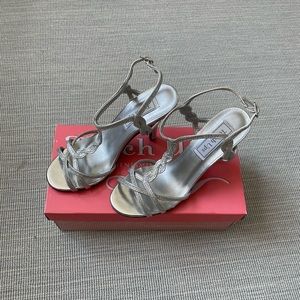 Silver Touch Ups Heels